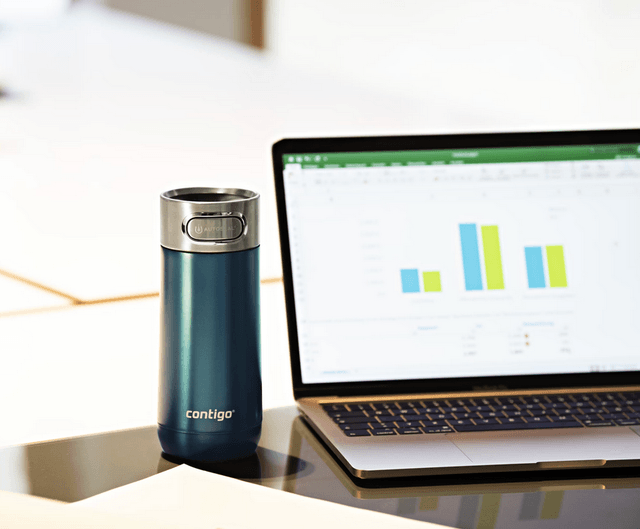 Contigo termokruus Luxe AUTOSEAL™ Travel Mug, 360 ml türkiis 2104368